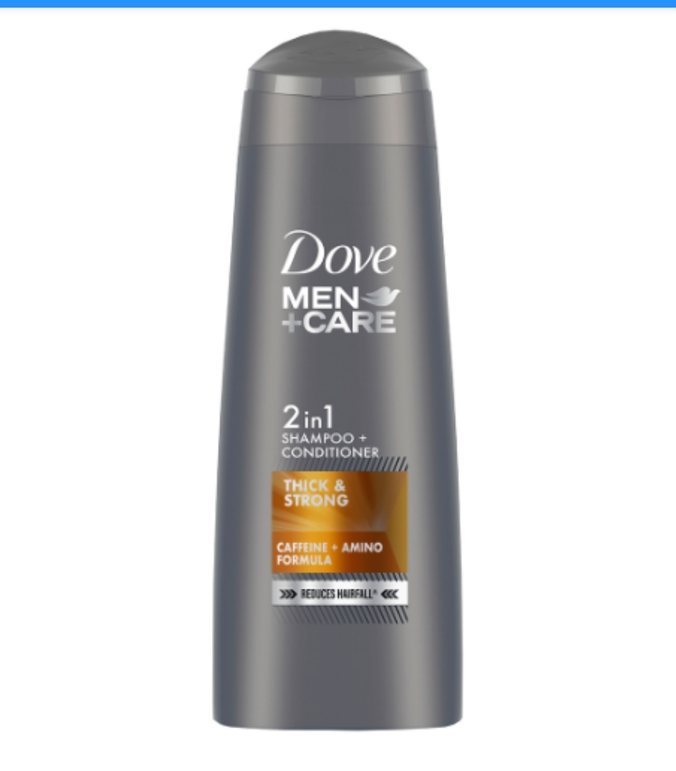 Dove Men Care T&S 2In1 Shampoo + conditioner Mid Bottle