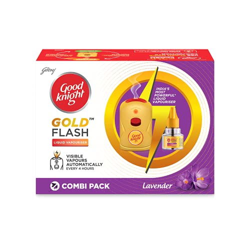 Good Knight Gold Flash Lavender combi pack