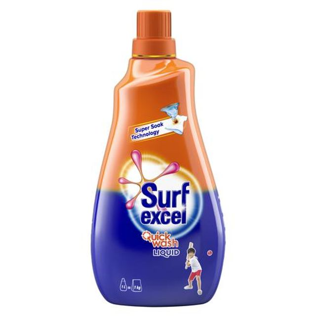 Surf Excel Quick Wash Deterget Liquid (500Ml)