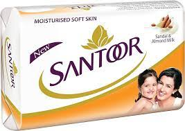 Santoor Sandal & Almond Milk Bathing Soap