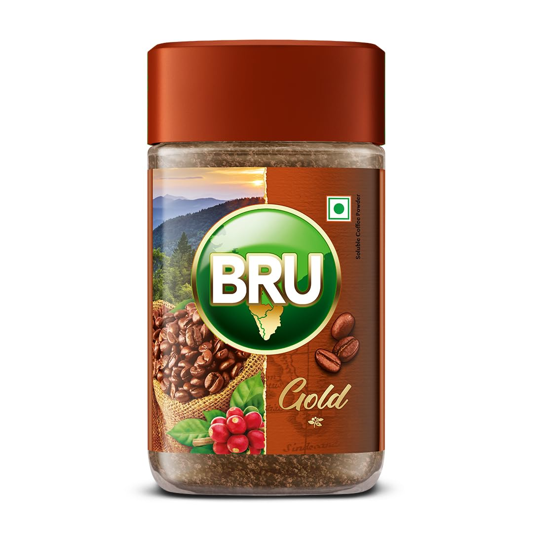 Bru Gold Freeze Dried Coffee Jar