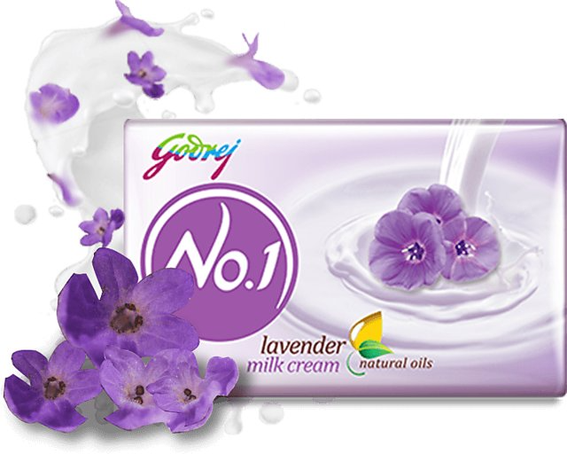 Godrej NO.1 Lavender Milk Cream