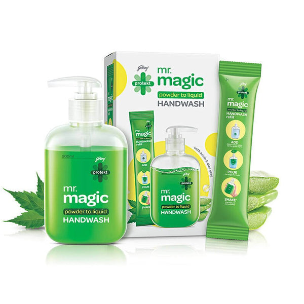 Godrej Protect Mr Magic Powder To liquid Neem Hand Wash