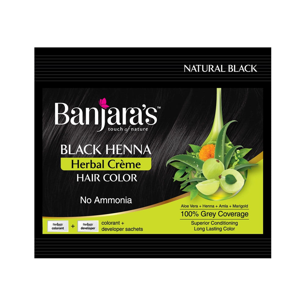 Banjara's Black Henna- Herbal Cream Hair Color