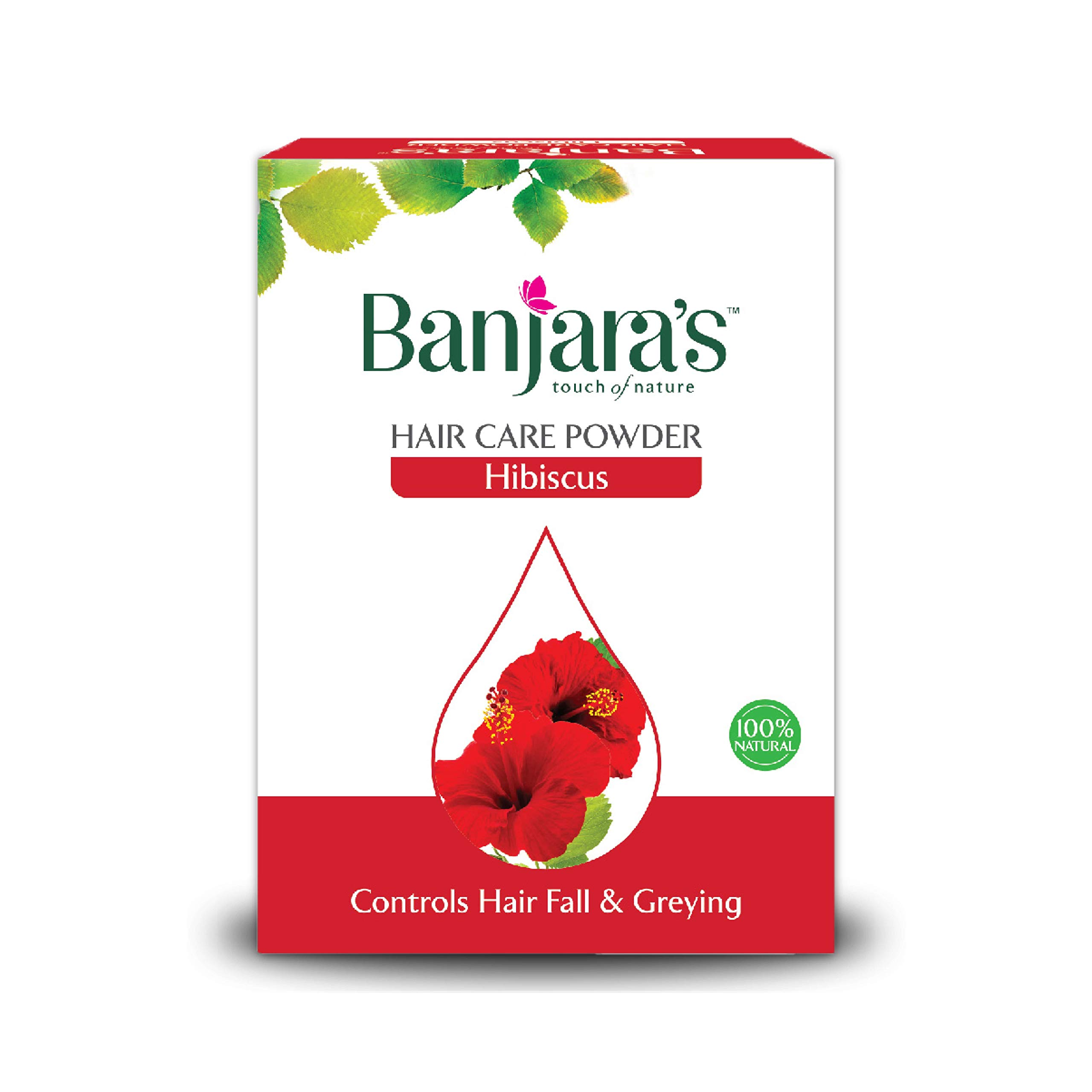 Banjara's Hair Care Powder Hibiscus